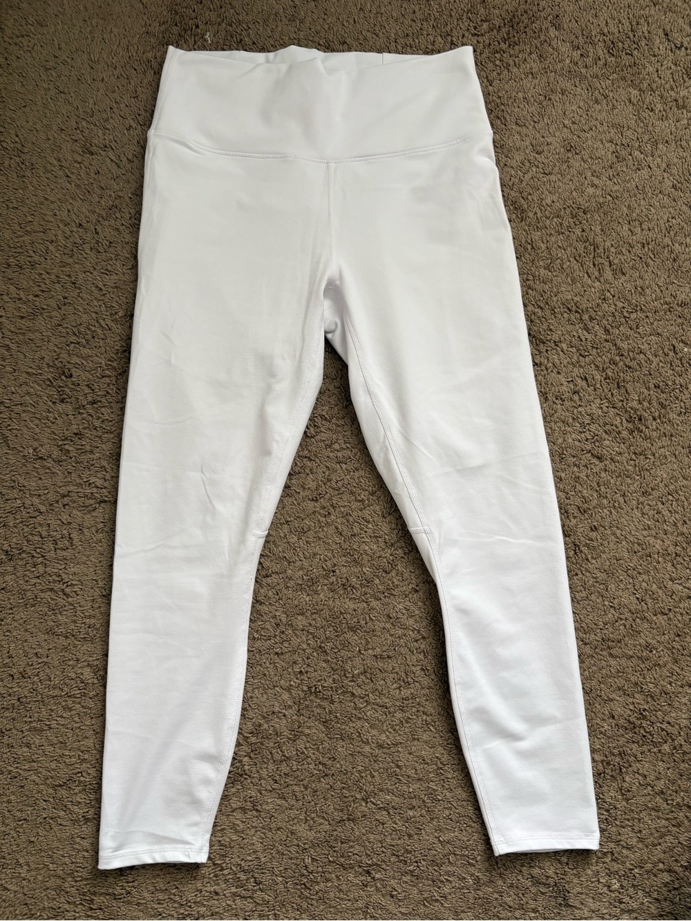 Fabletics White Kids Leggings - High Waist Stretch